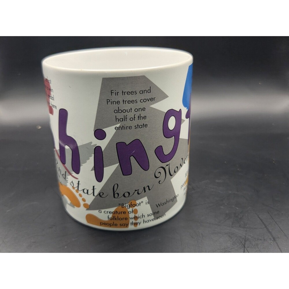 Starbucks States Of Bean State Of Washington Ceramic Mug